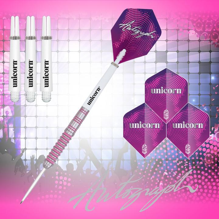 Actual product image Unicorn Autograph Steel Darts (22 g)