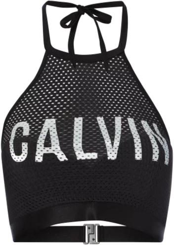 Actual product image Calvin Klein High neck crop top (M)