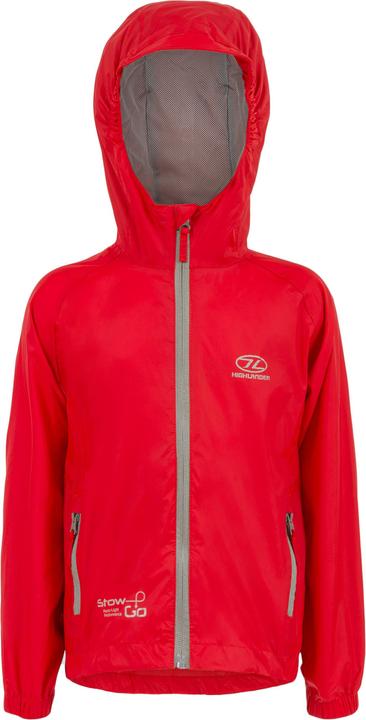 Highlander Stow & Go Kids Red Pky Jkt - 9/10 (9, 10)