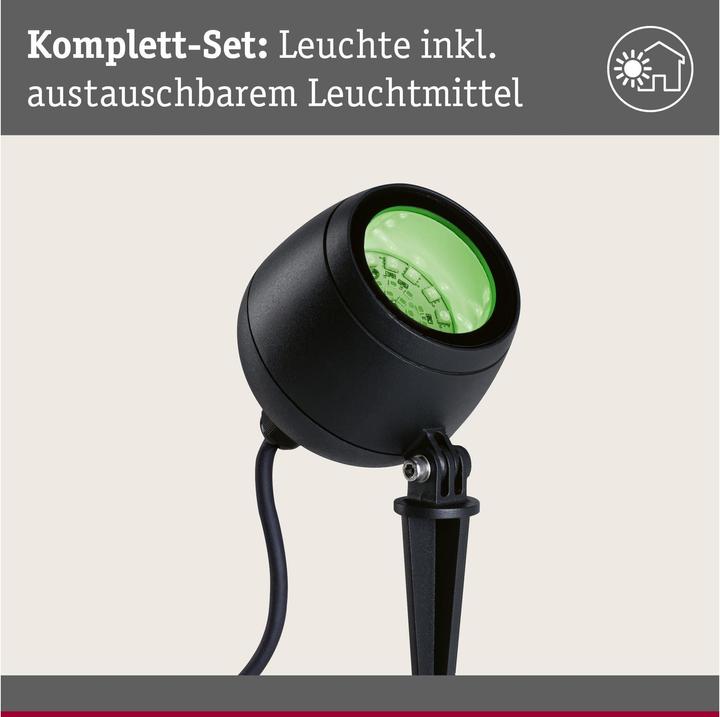 Produktbild Paulmann Outdoor 230V Spot Kikolo (620 lm, IP65)