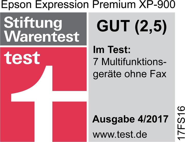 Actual product image Epson XP-900 Premium (Ink, Colour)