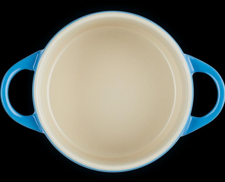 Produktbild Le Creuset Mini Cocotte Azure (Bräter + Schmortopf, Keramik)