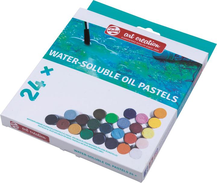 Produktbild Talens Wasserlösliche Ölpastelle Set 24# (Mehrfarbig, 24 x)