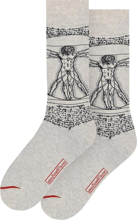 MuseARTa Socken Leonardo da Vinci - The Vitruvian Man