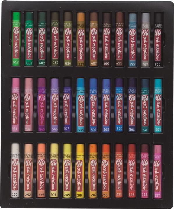Actual product image Talens Water soluble oil pastel set X36 (Multicoloured, 36 x)
