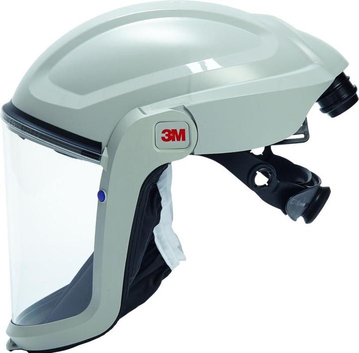 Actual product image 3M Visor head part Versaflo M-206N polycarbonate clear, with comfort face cover
