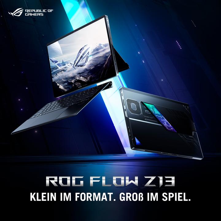 Produktbild ASUS ROG Flow Z13 (13.40", AMD Ryzen AI Max+ 395, 32 GB, 1000 GB, DE)