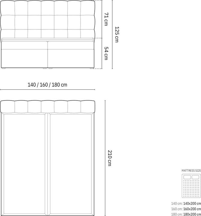 Immagine prodotto Micadoni Mamaia (160 x 200 cm)