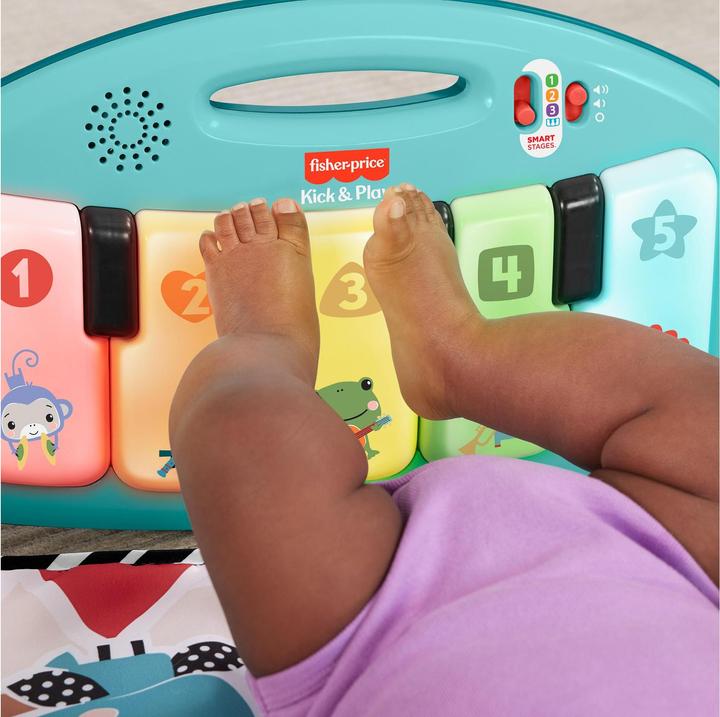 Image du produit Fisher-Price Glow and Grow Kick & Play Piano Gym
