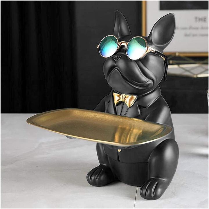 Produktbild JTI Bulldogge mit Tablett - Statue