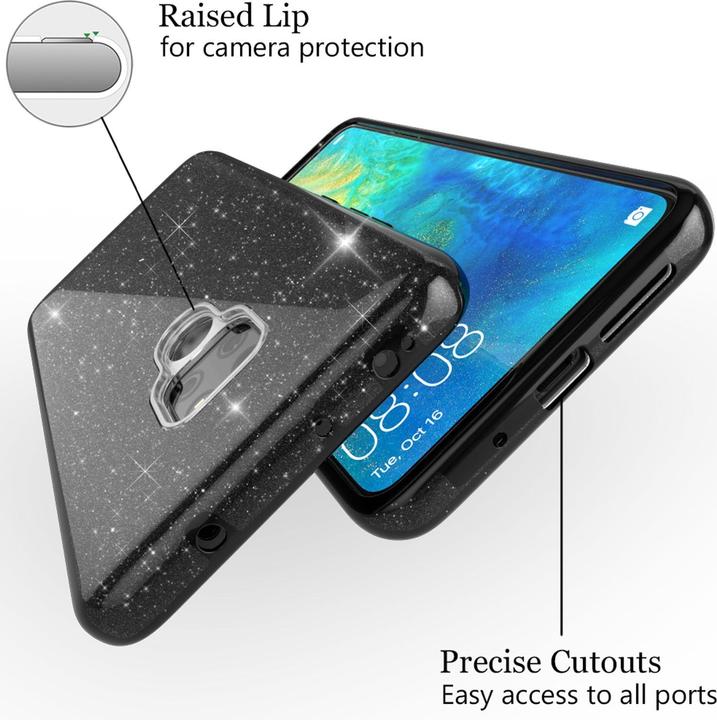 Produktbild Nalia Glitter Handyhülle (Huawei Mate 20)