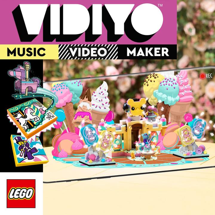 Actual product image LEGO Candy Castle Stage (43111, LEGO Vidiyo)