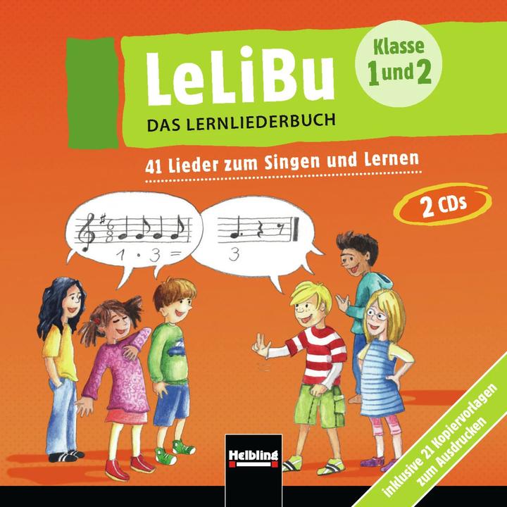 Produktbild LeLiBu (Klasse 1 und 2) - DAS LERNLIEDERBUCH. Ermässigtes Paketangebot (Deutsch, Edith Scheffold, Wolfgang Pfeiffer, Heiderose Lohrer, Meike Drescher, 2015)