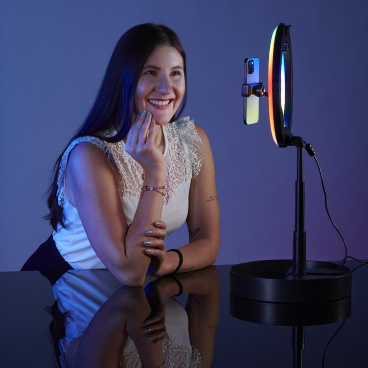 Image du produit Hama SpotLight FoldUp RGB 102 (éclairage annulaire)