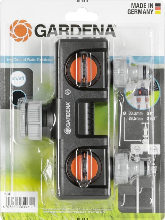 Image du produit Gardena 2-Wege-Verteiler (Distributeur 2 voies, 4.60 mm)
