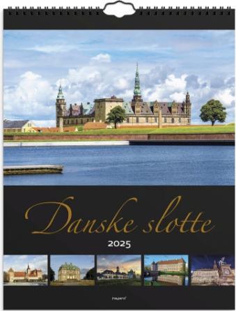 Produktbild Mayland-Burde Vaegkalender Danske slotte 2025