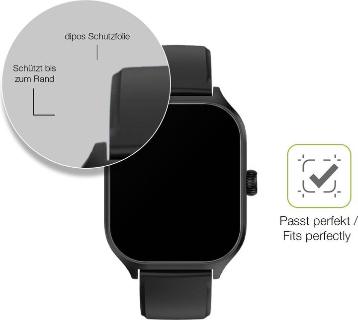 Actual product image Dipos Full Cover Screen Protector Matte