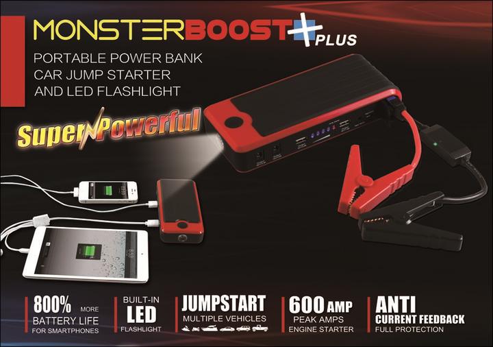 Produktbild Monsterboost + Booster 12V / 600A (600 A, 16500 mAh)