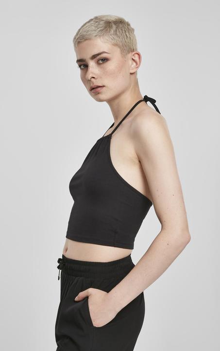 Produktbild Urban Classics Ladies Cropped Neckholder Top 2-Pack (XXL)