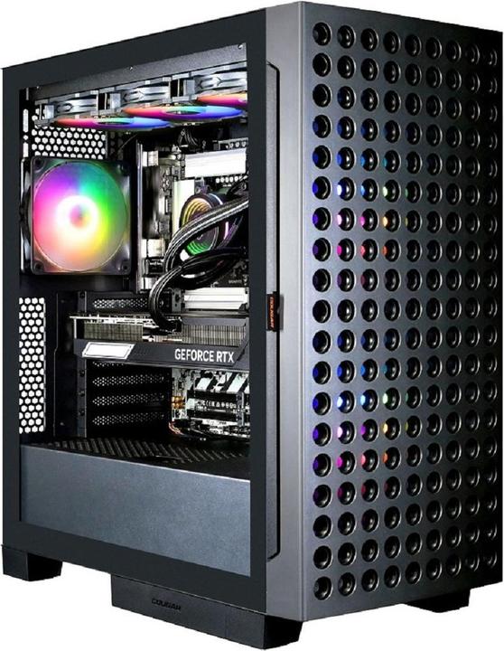 Hyrican COUGAR AIRFACE ECO BK 7553 Ryzen 7 9700X WAK 64GB DDR5 2TB SSD RTX 5070Ti (AMD Ryzen 7 9700X, 64 GB, 2000 GB, GeForce RTX 5070)