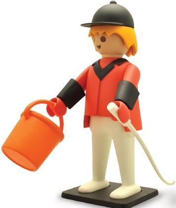 Plastoy Playmobil Nostalgia Reiter 25 cm