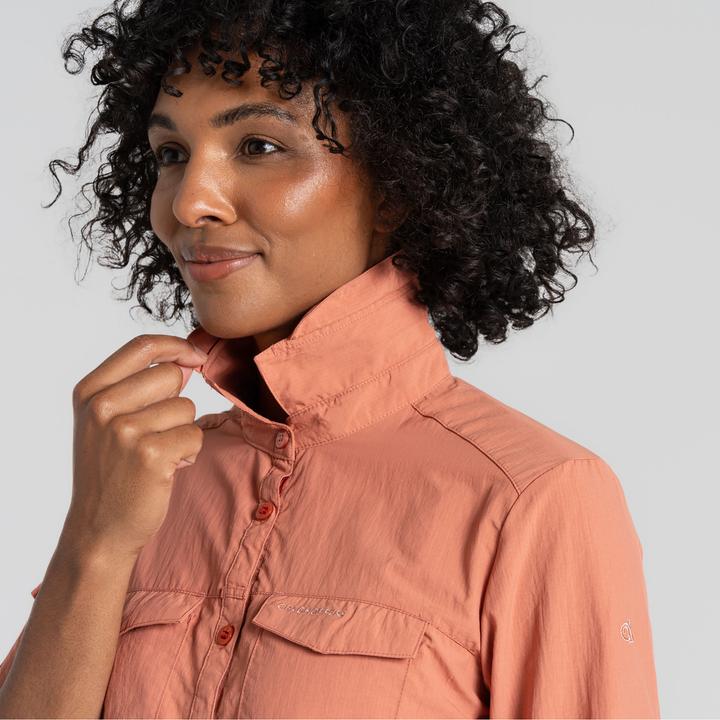 Immagine prodotto Craghoppers Women's Nosilife Adventure Langarm Bluse III (20, 3XL)