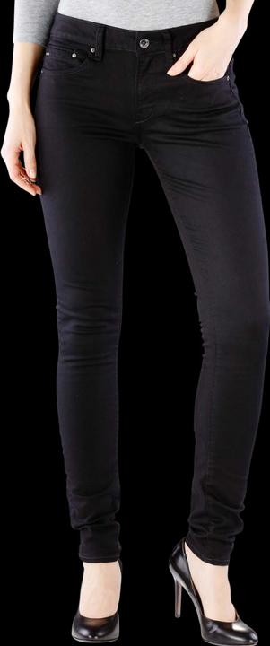 G-Star Midge Zip Mid Skinny Jeans rinsed (W27/L34)