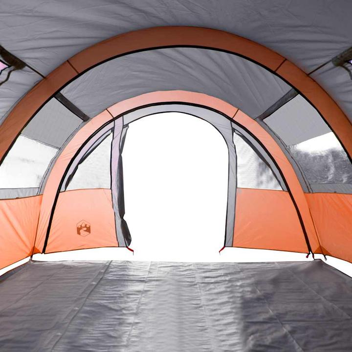 Produktbild VidaXL Campingzelt 4 Personen & Orange 483 x 340 x 193 cm 185T Taft (Kuppelzelt, 12.90 kg, 4 Personen)