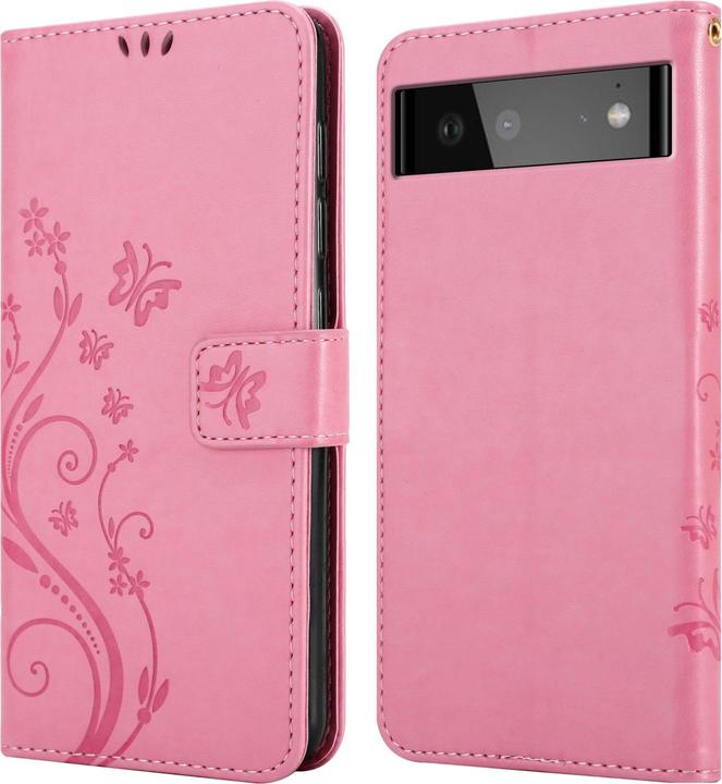 Image du produit Cadorabo Pochette Flower Book (Google Pixel 6a)