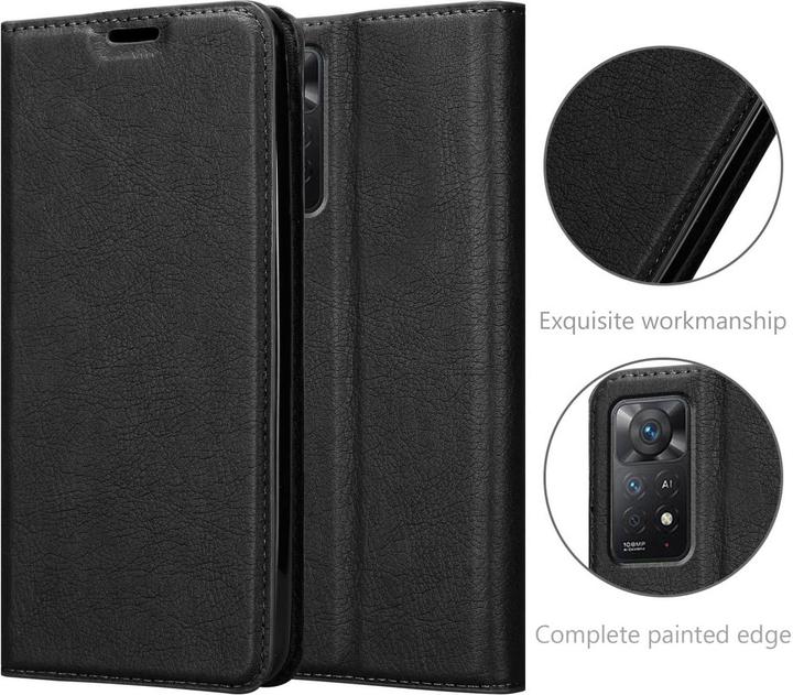 Productafbeelding Cadorabo Hoesje voor Xiaomi RedMi NOTE 11 PRO 4G / 5G in Boek Invis. Magneetstijl (Redmi Note 11 Pro 5G, Xiaomi Redmi Note 11 Pro)