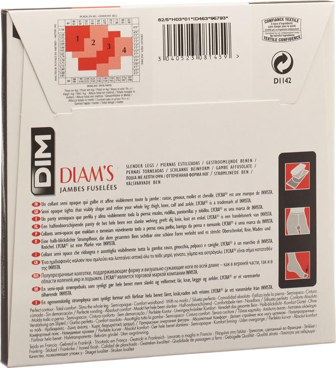 Produktbild DIM Diam's Jambes Fuselées (25 DEN, 34 - 36)
