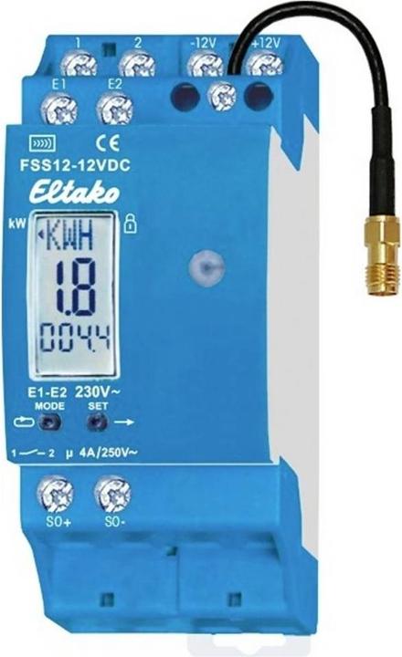 Produktbild Eltako ELT FSS12-12V DC Funk-StromzÃ¤hler-Sendemodul 30100600