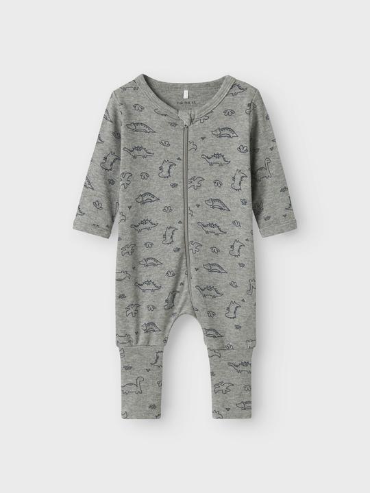 Produktbild Name it Nbmnightsuit 2p Zip Ff Grey Dino Noos (50)