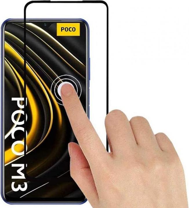Immagine prodotto Screenguard Xiaomi Poco M3 Pellicola protettiva di vetro a schermo intero 2.5D 9H (1 Pezzo/i, Xiaomi Poco M3)