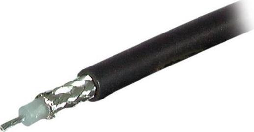 Image du produit EFB Elektronik Câble coaxial RG58 C/U, 50 ohms, noir, PVC, anneau de 100 mètres (Câble d'antenne)