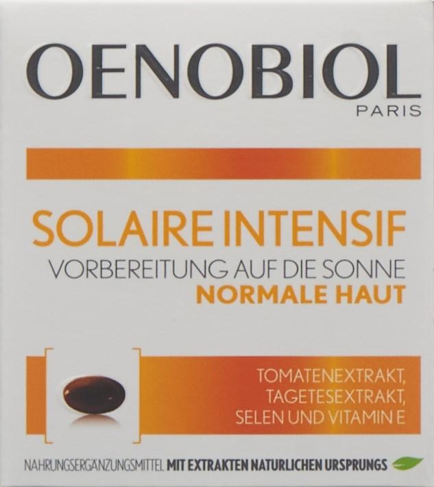 Actual product image Oenobiol Solaire Intensif (30 Piece, Capsules, 61 g)