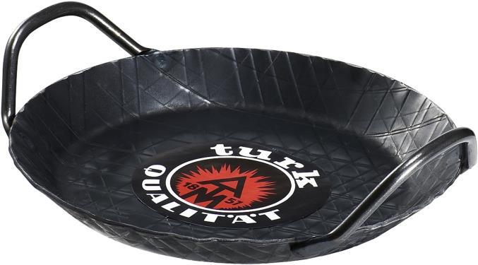 Actual product image Turk Frying Forge Iron (28 cm, Frying pan, Iron, Steel)