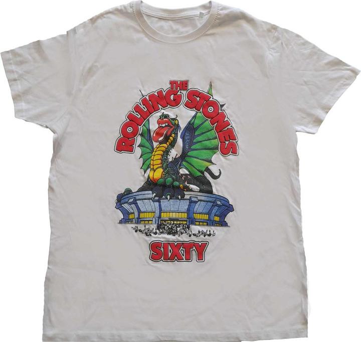 Actual product image The Rolling Stones Sixty Stadium Dragon TShirt (M)