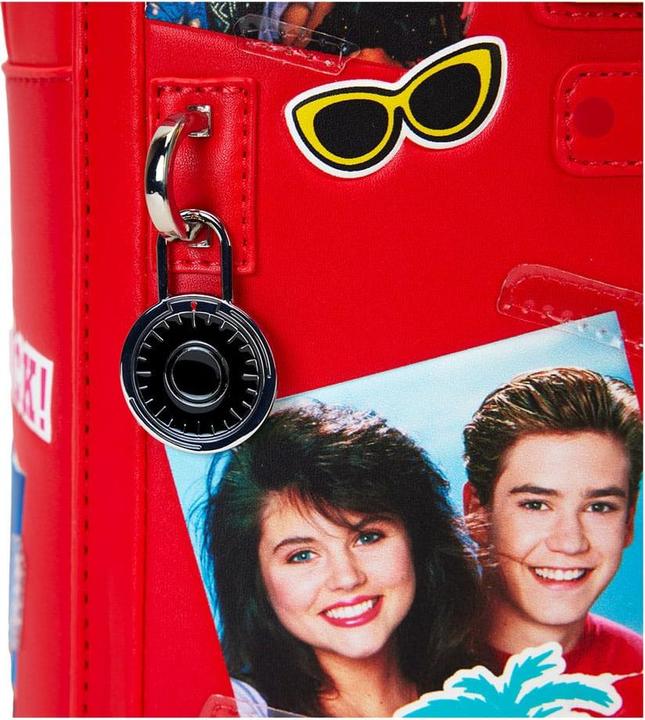 Actual product image Loungefly Universal Saved by The Bell Locker Rucksack
