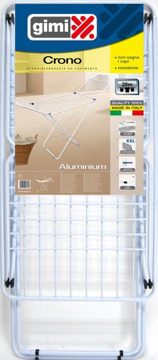 Image du produit Gimi Corde à linge de sol Crono Bleu, blanc (20 m)