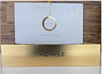 Immagine prodotto Armaf Club De Nuit Milestone - EDP 30 ml + saponetta 130 g + spray corpo 50 ml + spray capelli 55 ml (Eau de parfum, 30 ml)