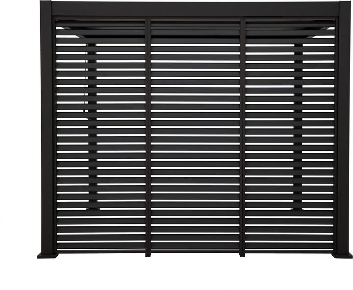 Actual product image Leco Wand 93 cm zur Lamellenpergola DELUXE anthrazit (93 cm, 93 cm)