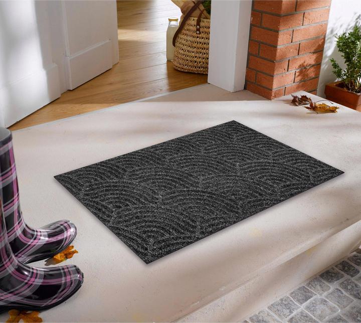 Actual product image Wash + Dry Doormat Waves 45 cm x 75 cm (45 x 75 cm)