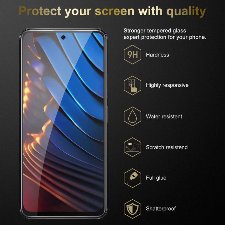 Immagine prodotto Cadorabo Vetro protettivo temperato per Xiaomi POCO X3 GT (1 Pezzo/i, Xiaomi Poco X3 GT)