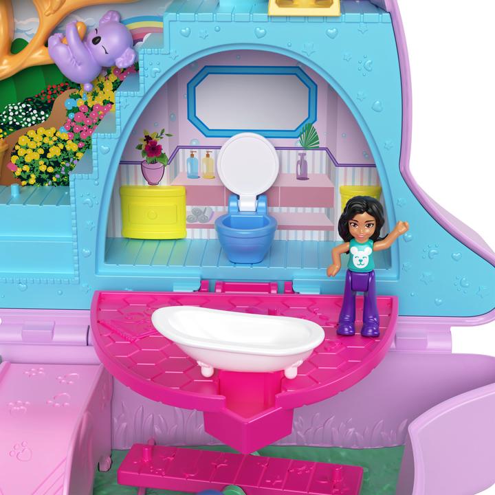 Productafbeelding Polly Pocket Mattel HKV50 Mama & Joey Kangoeroe doos