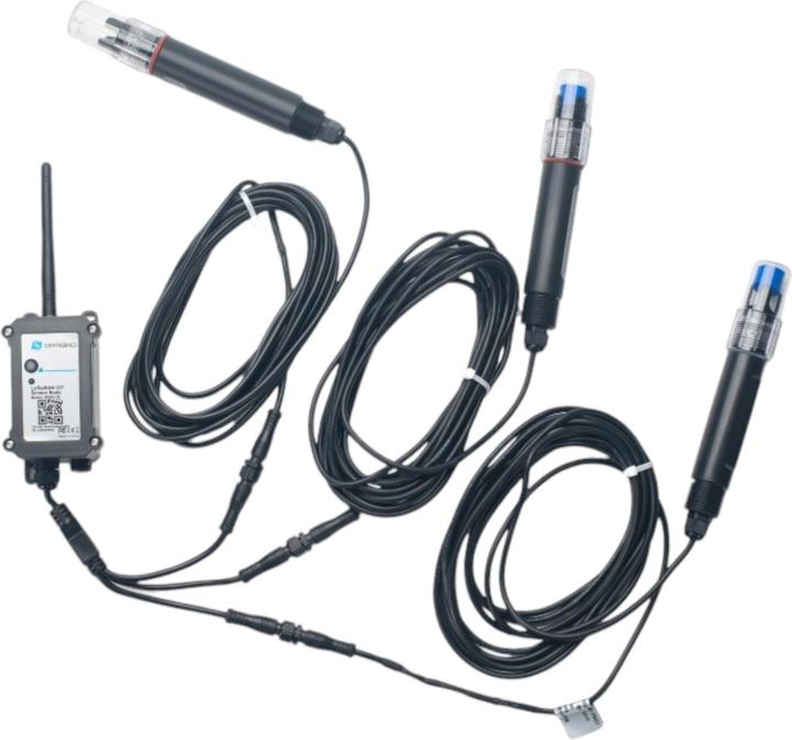 Image du produit Dragino WQS-LB Transmetteur de qualité de l'eau LoRaWAN Node 868Mhz