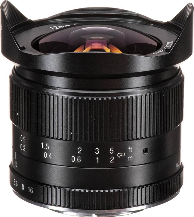 Immagine prodotto 7artisans 12mm f/2.8-16 MFT (Micro Four Thirds, APS-C / DX)