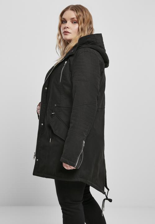 Immagine prodotto Urban Classics Parka donna in cotone foderato con sherpa (S)
