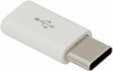Produktbild Sbox Micro USB 2.0 F. -> TYPE C M. white AD.USB-C W (USB Typ-C, USB-A)