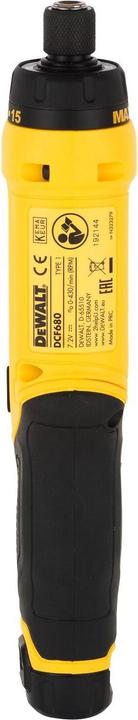 Actual product image DeWalt Cordless screwdriver (Rechargeable battery operated)